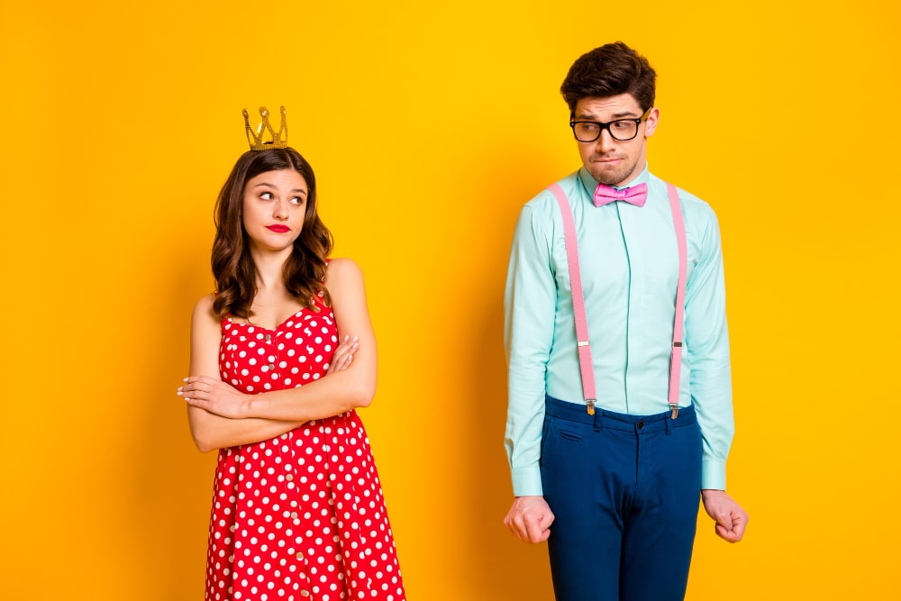 homme a peur de rencontre une personne